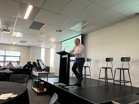 Mike Shatford leads the Green Energy workstream for Murihiku Regeneration, and led the Green Energy workshop