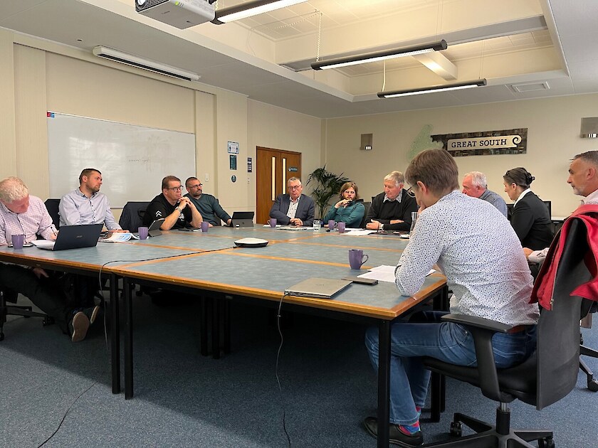 Attendees at the Clean Energy workshop on Thursday 28 April.