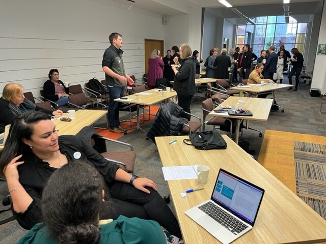 The hui provided a great opportunity for collaboration and connection.