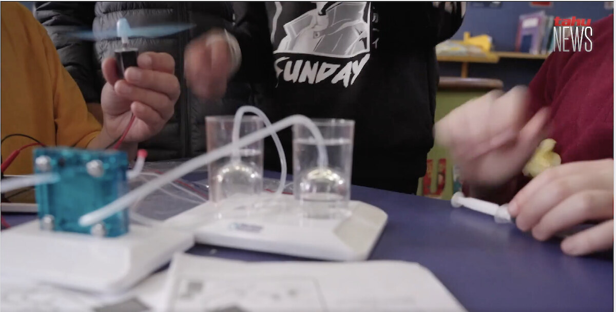 Tahu News: Chemistry in action in Mataura.